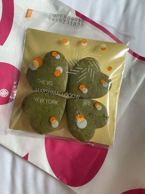 Matcha cookies   at The Vegan Marshmallooow in Tokyo