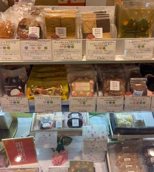 Baked goodie options   at The Vegan Marshmallooow in Tokyo