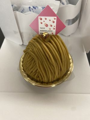 Mont Blanc   at The Vegan Marshmallooow in Tokyo