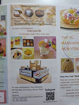  at The Vegan Marshmallooow in Tokyo