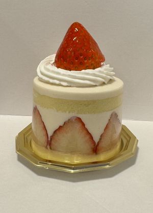 Strawberry shortcake.  at The Vegan Marshmallooow in Tokyo