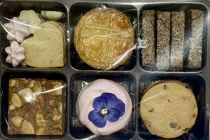 Cookie box  at The Vegan Marshmallooow in Tokyo