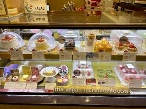 Display case   at The Vegan Marshmallooow in Tokyo