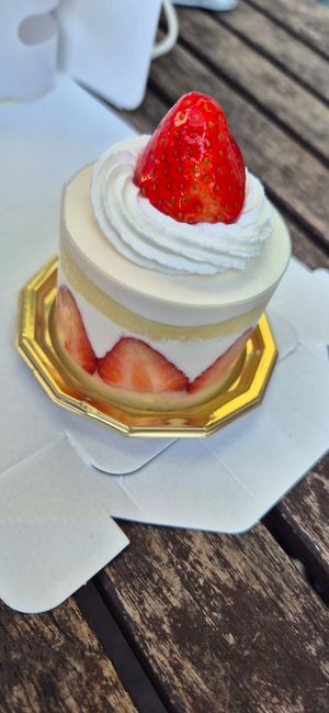 strawberry shortcake at The Vegan Marshmallooow in Tokyo