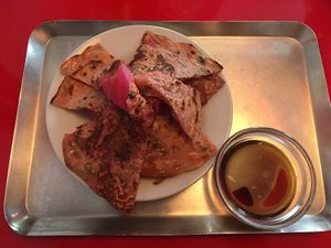 Kimchi pancake at Sun Tan in Lisbon