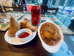 Yummy but a bit overpriced. Over $20 for this  at New Little India - BIFF in Busan