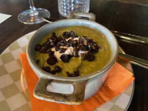 Split pea soup. at Ka Papa Cuisine in Sarasota