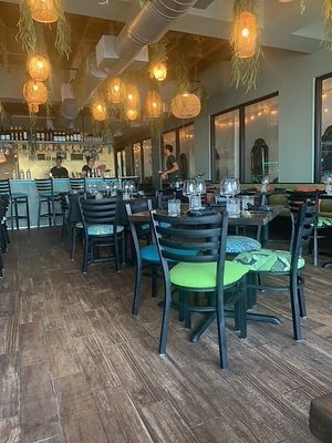 dining room at Ka Papa Cuisine in Sarasota