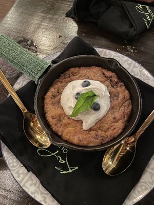 The cookie is a must!!!!!!!!! at Ka Papa Cuisine in Sarasota