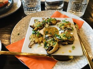 Shiitake escargot   at Ka Papa Cuisine in Sarasota