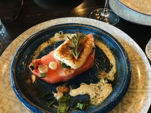 House made “feta” w/ rosemary & watermelon   at Ka Papa Cuisine in Sarasota
