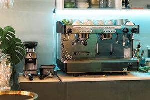 Good Coffee starts with a good espresso machine! at Ka Papa Cuisine in Sarasota