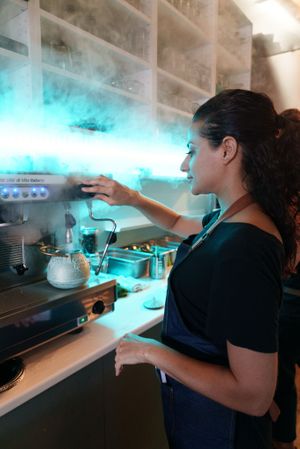 Fresh Mint Tea! at Ka Papa Cuisine in Sarasota