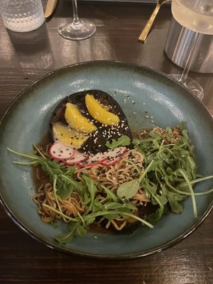 Miso Eggplant & Noodles #Veganuary at Ka Papa Cuisine in Sarasota
