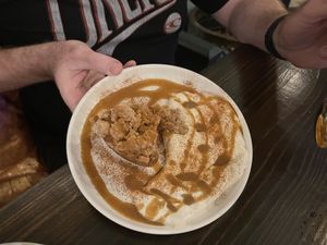 Apple Steusal  #Veganuary at Ka Papa Cuisine in Sarasota