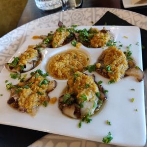 Shitake 'escargot'- Signature dish at Ka Papa Cuisine in Sarasota