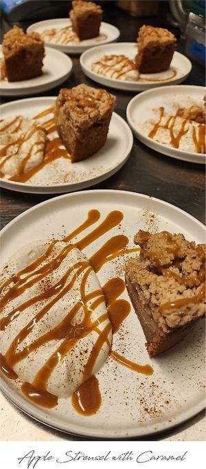 Apple Streusel & Caramel at Ka Papa Cuisine in Sarasota