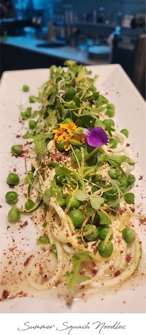 Summer Squash Noodles at Ka Papa Cuisine in Sarasota