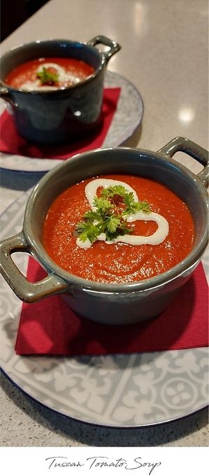 Tuscan Tomato Soup at Ka Papa Cuisine in Sarasota