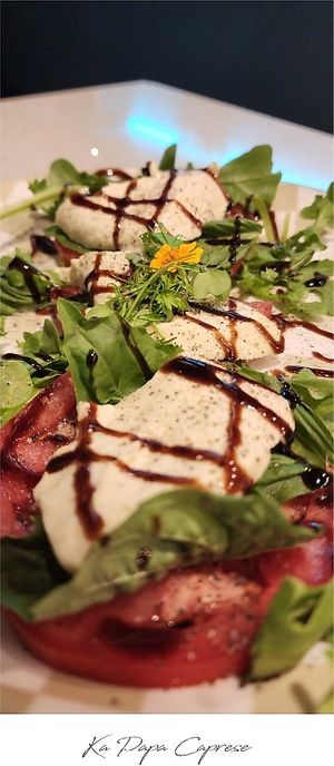 Ka Papa Caprese
with House-made Cashew Mozzarella at Ka Papa Cuisine in Sarasota
