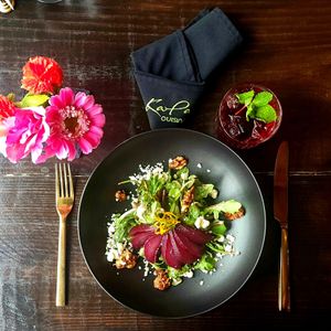 Poached Pear Salad at Ka Papa Cuisine in Sarasota