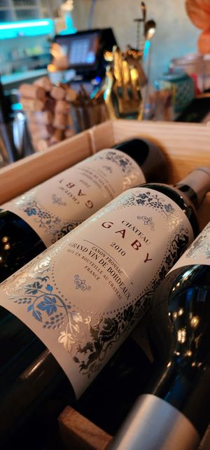 Chateau GABY 2010 Vintage at Ka Papa Cuisine in Sarasota