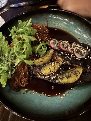 Miso glazed eggplant  at Ka Papa Cuisine in Sarasota