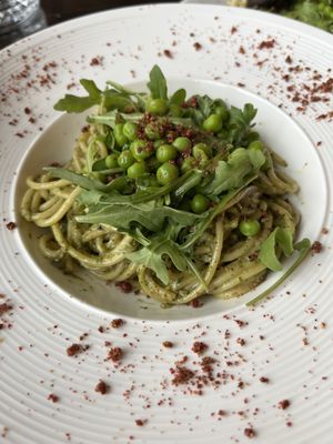 Basil-Walnut Pesto  at Ka Papa Cuisine in Sarasota