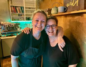 The mother-daughter team who owns the restaurant are brilliant vegan chefs!   at Ka Papa Cuisine in Sarasota