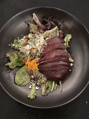 Poached Pear & Blue Cheese Salad  at Ka Papa Cuisine in Sarasota