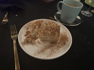 Apple-Cinnamon Streusel  at Ka Papa Cuisine in Sarasota