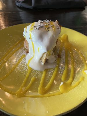 Lemon-lavender cake   at Ka Papa Cuisine in Sarasota