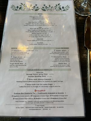 Drinks  at Ka Papa Cuisine in Sarasota