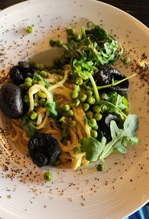 Lemon Alfredo pasta at Ka Papa Cuisine in Sarasota