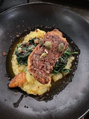 Salmon  at Ka Papa Cuisine in Sarasota