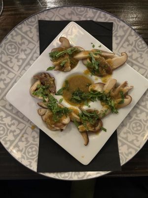 Shiitake escargot-superb  at Ka Papa Cuisine in Sarasota