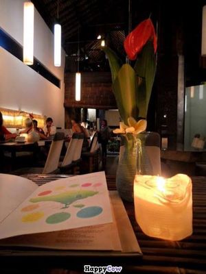 Gorgeous interior. at Clean Cafe in Ubud