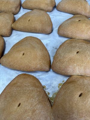 Vegan sweet potato empanadas 🤩  at Rebeca's Bakery in Watsonville