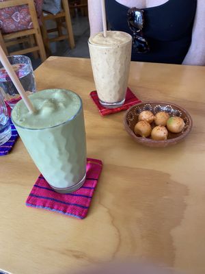   at Calmate Cafe in Puerto Vallarta