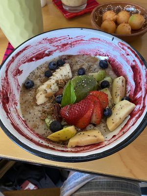   at Calmate Cafe in Puerto Vallarta