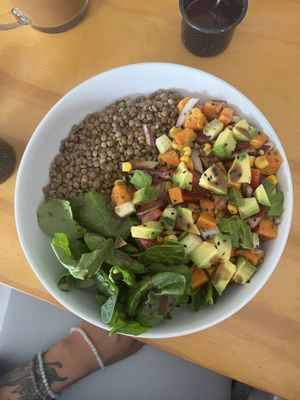   at Calmate Cafe in Puerto Vallarta