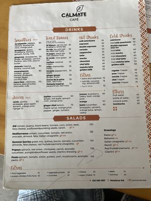   at Calmate Cafe in Puerto Vallarta