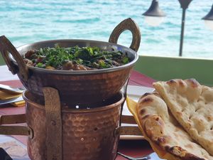 Saag Aloo  at Indian Delights in Lanzarote