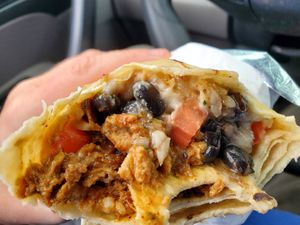 Chorizo burrito  at Black Magic Mexican in Lebanon