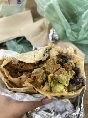 Chorizo burrito  at Black Magic Mexican in Lebanon