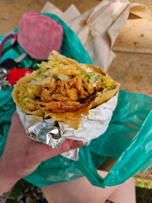 The chix burrito at Black Magic Mexican in Lebanon