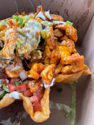 Heathen chicken taco bowl. Had leftovers for dinner.  at Black Magic Mexican in Lebanon