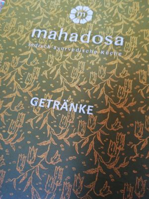 Getränke.. at Mahadosa in Hamburg