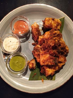 Started with chutneys at Mahadosa in Hamburg