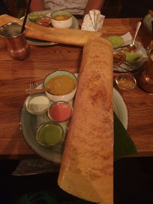 Dosa at Mahadosa in Hamburg